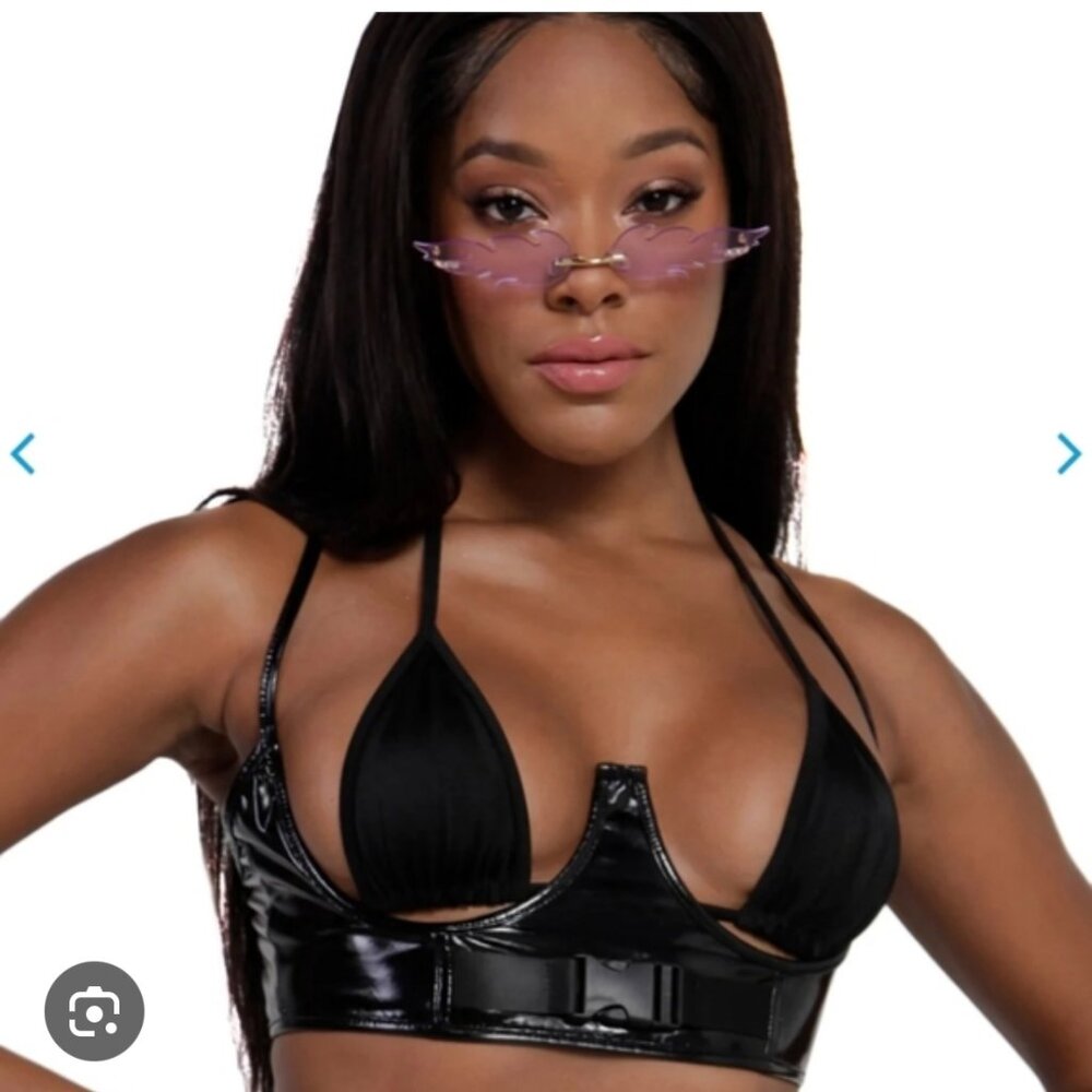 IHeartRaves Clasp Corset Top